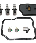 4F27E Transmission Shift Solenoid And Filter Kit For Mazda Protege 3 5 6 1999-2010 And Ford Focus Transit Connect 2000-2013 Replace XS4Z7A098AB FN01-21-500