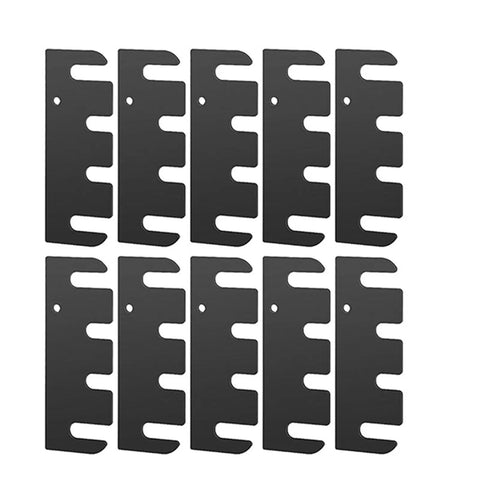 Stainless Steel Hinge Repair Shims Kit For Quick Door Alignment With Nonslip Metal Spacers 10 Pack