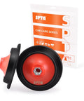 Two Pack Rotary Backing Plate With Hook And Loop Surface For Polisher Sander 5 Inch 5 By 8 By 11 Thread Orange PU Soft Backing Pad