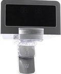 OEM Refrigerator Dispenser Cover Assembly DA97-08518E Fits Various Models, black panel, dispenser buttons visible