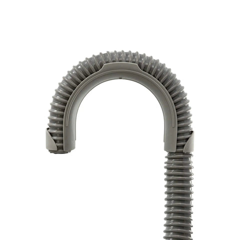 6 Foot Washing Machine Drain Hose With Flexible Corrugated Design Replacement Or Installation Kit Includes Stainless Steel Clamp And Plastic Saddle Hook Universal Fit For Kenmore Whirlpool LG Haier Samsung Maytag GE And More