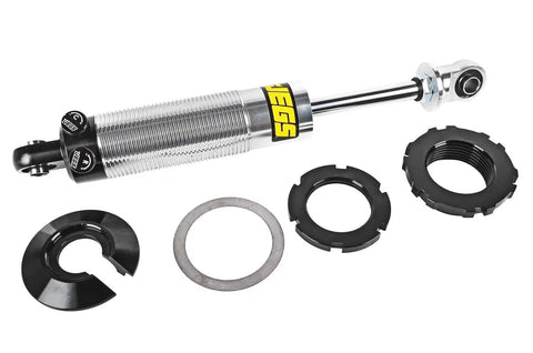 Road Ready Double Adjustable Front Or Rear Shock Absorber With Kevlar PTFE Bearings Six Point Two Five Inch Stroke For Bulletproof Ride Quality And Slick Street Handling Upgrades