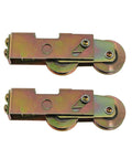 Sliding Deck Door Roller Tandem Assembly With Steel Ball Bearings One And A Quarter Inch For Screen Window Replacement, Heavy Duty Alloy Steel, Rust And Corrosion Resistant, Supports Up To 120 Kg 265 Lbs, Durable, Easy To Install