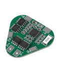 Six Pack 3S 8Amp 12V 18650 Lithium Battery Protection Board BMS Module showing circuit components on a green PCB.