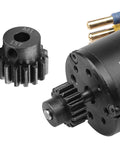 Mod 1 Hardened Steel RC Motor Pinion Gear Set, 5-Pack for 1/8 Scale RC Cars, 5mm Shaft, Includes 15T gear installed and separate