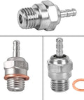Five Pack Glow Plug Set For Nitro RC Engines N4 Medium Hot 70117 Compatible With Traxxas Kyosho Redcat HPI HSP