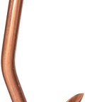 Hog Nose Ring Set With Hump Center Bend Copper Coated Pig Nose Rings Pack Of 100 for safe pig handling, close-up view