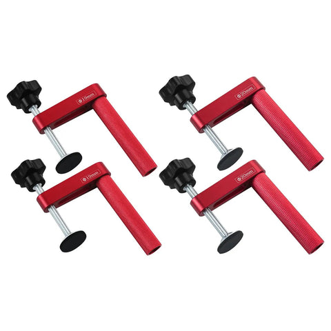 Rock Solid Aluminum Holdfasts For 19mm And 20mm Dog Holes Providing Secure Wood Gripping With Quick Release, Easy One Hand Operation