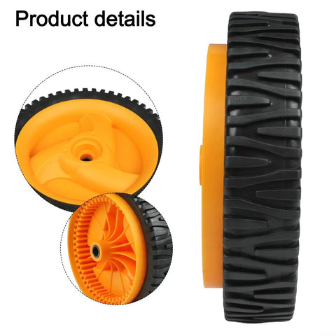 Rear Wheel Drive Gear Sprocket For Mower 5324025-67 5324029-36 Durable Plastic Teeth, Fits M3750 M4553 M53-525, Smooth Power Transfer, No Fuss Install, High-Quality Replacement Part. black orange mower drive sprocket, plastic rear wheel gear