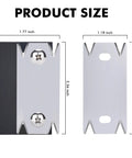 Product dimensions of Edge Banding Trimmer Upgrade Mini Cutter: 1.77 x 2.56 inches and 1.18 x 2.56 inches