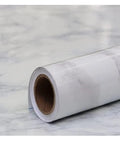 Vinyl Countertop Update Wrap 36 By 120 Inch Waterproof White Marble Peel And Stick Countertop Cover roll
