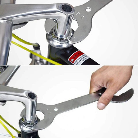 4 In 1 Bike Headset Wrench Spanner Set With 30 32 36 40mm Sizes For Quick Disassembly, Bicycle Repair Multi Tool