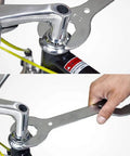 All In One 4 In 1 Bicycle Wrench Kit For Quick Bike Repairs, Headset Wrench using 36mm opening on bicycle fork
