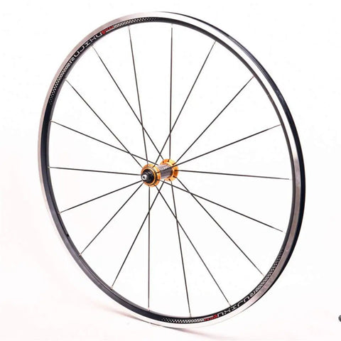 700C Carbon Hub Wheelset For Road Bikes With Aluminum Rim Quick Release Disc Brakes Ultra Lightweight Double Wall