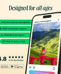 Smart Solar Pro Hummingbird Feeder With Camera And AI Bird Identification 2K Video Capture 5MP Photos app interface on phone