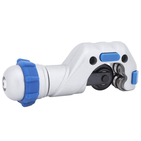 Tube Cutter Tool With Roller Bearing, Aluminum Alloy Body, Knob Adjustment for precise clean cuts from 5 to 32 mm on pipes