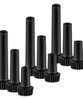 Upgrade Your Home Lighting Game With This 9 Piece E26 Lamp Switch Knob Set Featuring Durable Plastic Rotary Sockets That Make Changing Table Lamps A Total Breeze And Super Easy To Install For Any DIY Fan, black plastic knobs