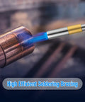 Heavy Duty High Intensity Mapp Gas Propane Torch for Welding Soldering Brazing and Cooking Kit with Trigger Start and Self Ignition.
