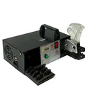 Built Tough Electric Terminal Crimping Machine Cold Crimp Pliers With One Touch Wire Stripper And Cutter showing control panel and handles.
