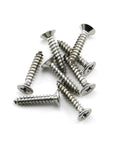 Stainless steel screws included with 2 Pack 5x3.2 Inch Stainless Steel Hidden Recessed Flush Pull Handles Square Concealed Furniture Hardware