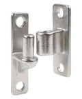 Dang Tough 304 Stainless Steel Heavy Duty Gate Hinges For Rust Proof Barn Door And Fence Brackets Built To Last With Easy No Sweat Outdoor Installation Projects, close-up view.
