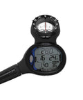 Dive Computer I550C With Compass And Gas Time Remaining, Air Nitrox And Gauge Modes, Real Time Gas Management, NH Black