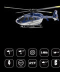 C187 RC Helicopter For Adults And Beginners With Optical Flow Positioning, Single Rotor Design, 6 Axis Gyroscope, Altitude Hold