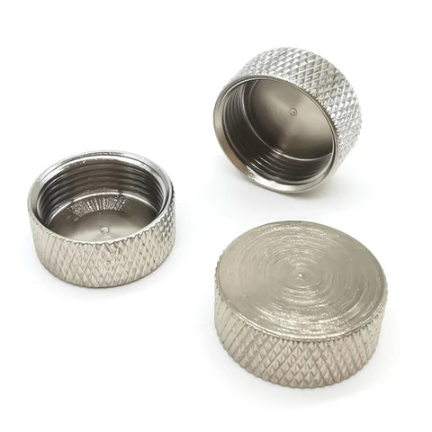 Coax Adapter Dust Cap Set For SO239 UHF PL259 And Type N Female Connectors Protective Dust Covers For N Female Or SO239 Nickel Plated Antenna