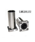 Dope 20mm Long Flange Linear Bearing Bush For 3D Printer And CNC Rail, Ultra Smooth Low Friction Motion Guide With High Precision, Durable Material For Easy Install And Quick Replacements. LMK20LUU 20x32x80mm flange linear bearing bush for CNC and 3D printer rails