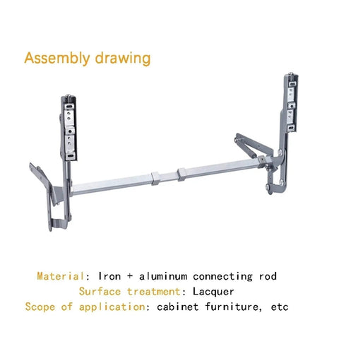 Get These Killer Pneumatic Hinges For Vertical Lift Cabinets They Open Super Quiet And Smooth With Flush Mount Brackets Iron