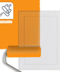 Top Notch White Drywall Access Panel 8x10 Inch Reinforced Wall Inspection Door Heavy Duty Plate with paintable finish.