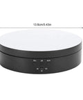 Stunning Multi Wits Electric Rotating Display Stand With Three Speed Settings And 360 Degree Turntable, 13.8cm ABS build, USB charging