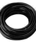Coiled 10M Garden Drip Irrigation Hose Kit, PVC Flexible Tubing 8 To 11 mm For Home Yard Lawn Landscape, Black, Smooth Wall