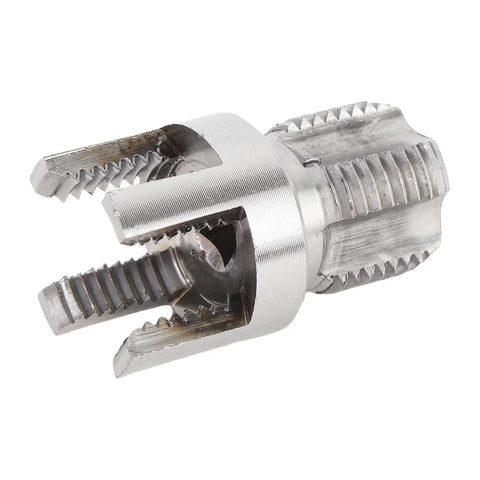 Heavy Duty Internal External Pipe Threading Tool For Half Inch Pvc And Ppr Lines Cutting Deadly Tight Threads Every Single Cut And Keeping Your Plumbing Joints Totally Dry So Your Repair Jobs Wrap Up Smooth Without Any Big Headache - close-up of threading tool head.