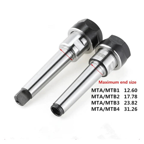 High Precision Taper Collet Chuck With 0.005mm Accuracy For Milling And Lathe Machines Heavy Load Industrial Metal Cutting Tool with sizes.