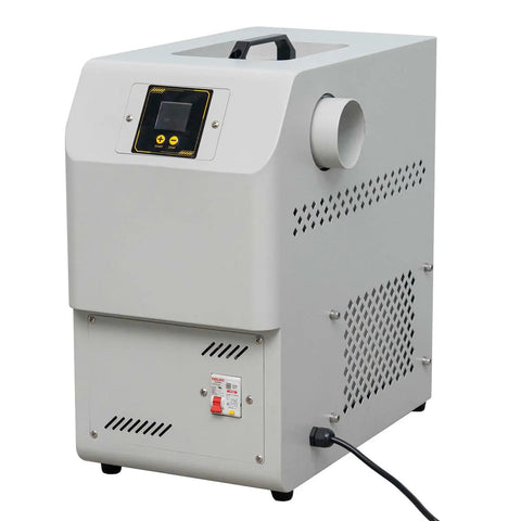 Slick And Efficient 110V 44 Watt Oil Fume Purifier with digital touch screen for A3 and two foot DTF Powder Shaker Cabinets.