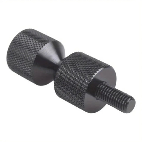 Heavy Duty Aluminum Flange Alignment Pins For Jig Fixtures And Precision Machining With Smooth Detachable Design featuring dual textured ends.