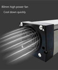 Heavy Duty Cold Light Uv Curing Lamp Equipped With 365Nm 395Nm And 405Nm Wavelengths For Rapid Resin Cure And Pcb Solder Surefire Results Slick Plug In Workhorse For 3D Printer And Tech Crew showing 80mm high power fan for fast cooling.