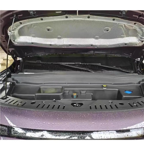 Knock Road Noise Flat And Keep Your Leapmotor B10 EV Chill Plus Quiet With This Go To Hood Insulation Pad installed under hood.