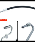 Details of Leak Free Power Steering High Pressure Hose Line Assembly For Jeep Wrangler TJ SE 1997 1998 1999 2000 2001 2002 2.5L With O Ring Direct Fit Pump To Rack Or Gear Replacement components