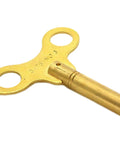 Brass Clock Winding Key Size 6 3.75mm Hole Chime Clock Key For Mantel And Wall Clocks Clock Repair Tool Vintage Timepiece Winder