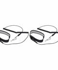 2 Pack ESD Anti Static Wrist Straps 11 Inch Circumference Adjustable Antistatic Bracelet Set With Wire And Alligator Clip For Computer Electronics Repair Black