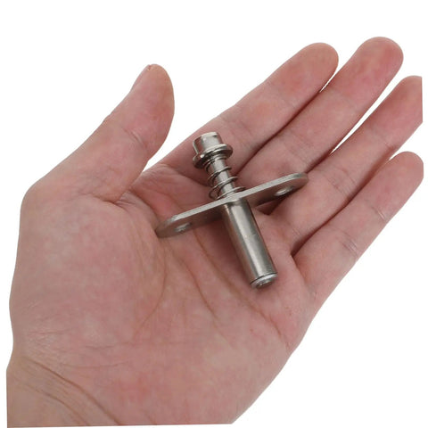 Adjustable spring loaded rotating pivot shaft in hand, metal construction for folding room dividers and door partitions. Upgrade Your Home With These Top Shelf Adjustable Spring Loaded Rotating Pivot Shafts For Folding Room Dividers And Heavy Duty Door Partitions That Rock Securely.