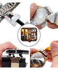 All In One Watch Repair Kit With Durable Metal Case 149 Piece Tool Set Including Spring Bar Remover and Pin Remover