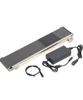 Stainless Steel Desktop Conveyor Belt System For Small Assembly Lines 460Mm X 85Mm 3.5 To 5 Kg Load Copper Motor 110V 220V With Power 35 RPM