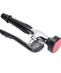 Eyewash Spray Head Replacement for Sink Mounted Eyewash Stations, ABS Faucet Mount Nozzle, 14mm 0.55in Thread, black handle