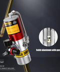 Big Rig Ready Pneumatic Grease Gun Air Powered Lubricator 50 To 1 Pressure Ratio 30 To 40 MPa detailed close-up view.