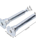 Top Tier Front Brake Caliper Slider Pin Guide Kit BCF1393C Perfect Fit For Honda CRV MK2 02-06, 72mm steel pins