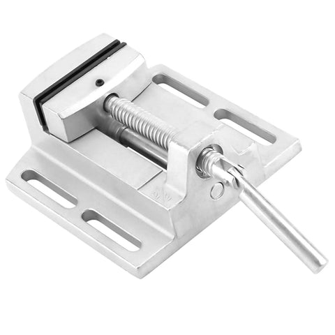 Top Rated Heavy Duty 2.5 Inch Drill Press Vice With Precision Aluminum Body For Milling And Drilling Work offers a smooth jaw movement.