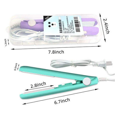 Two Pack Mini Bag Sealer Heat Seal Handheld Food Resealer For Food Storage No Fuss Portable Smart Sealer With 45 Inch Power Cable